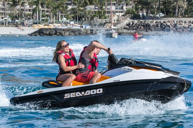 Jet ski experience on Atlantic water near Agadir